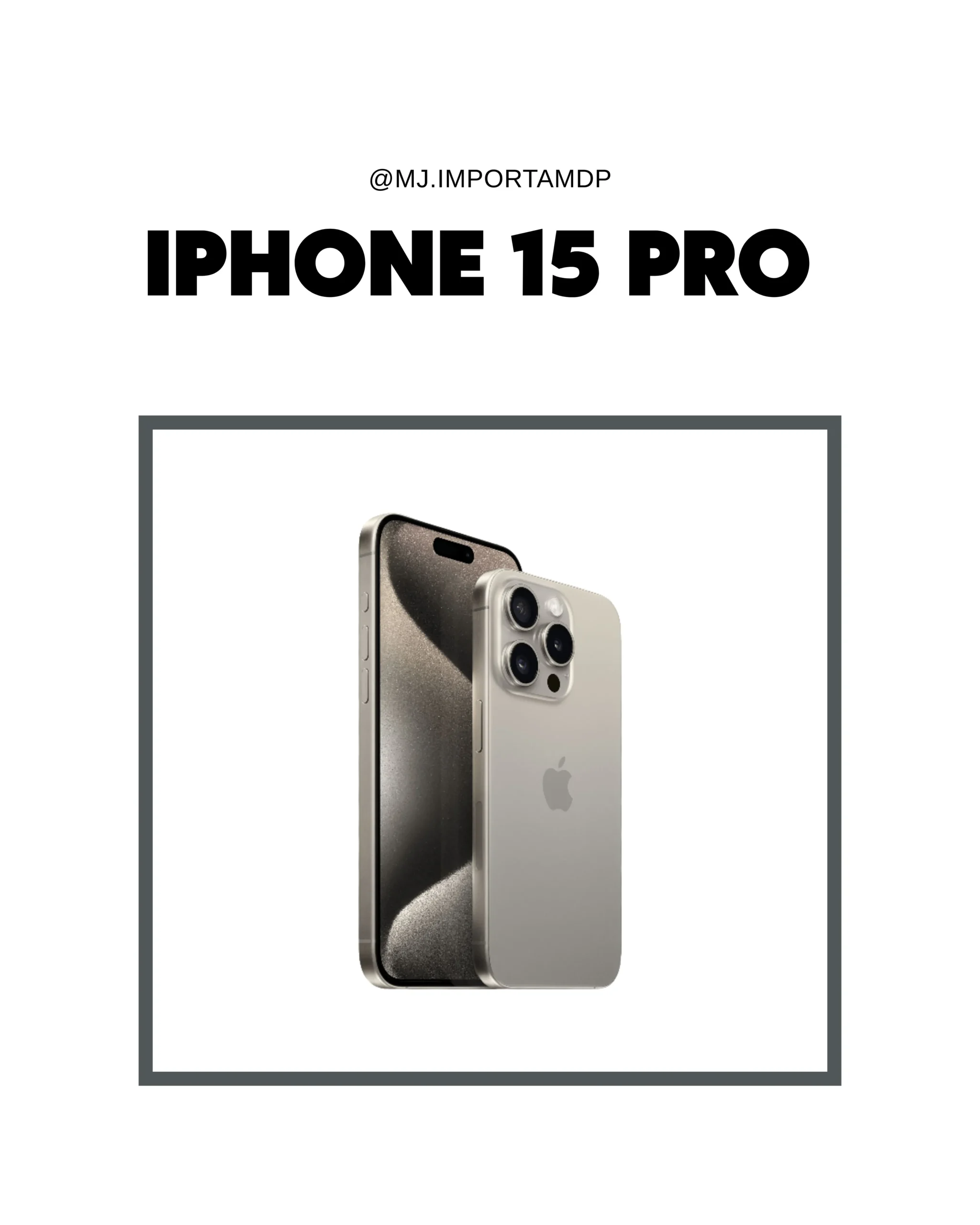 iPhone 15 Pro
