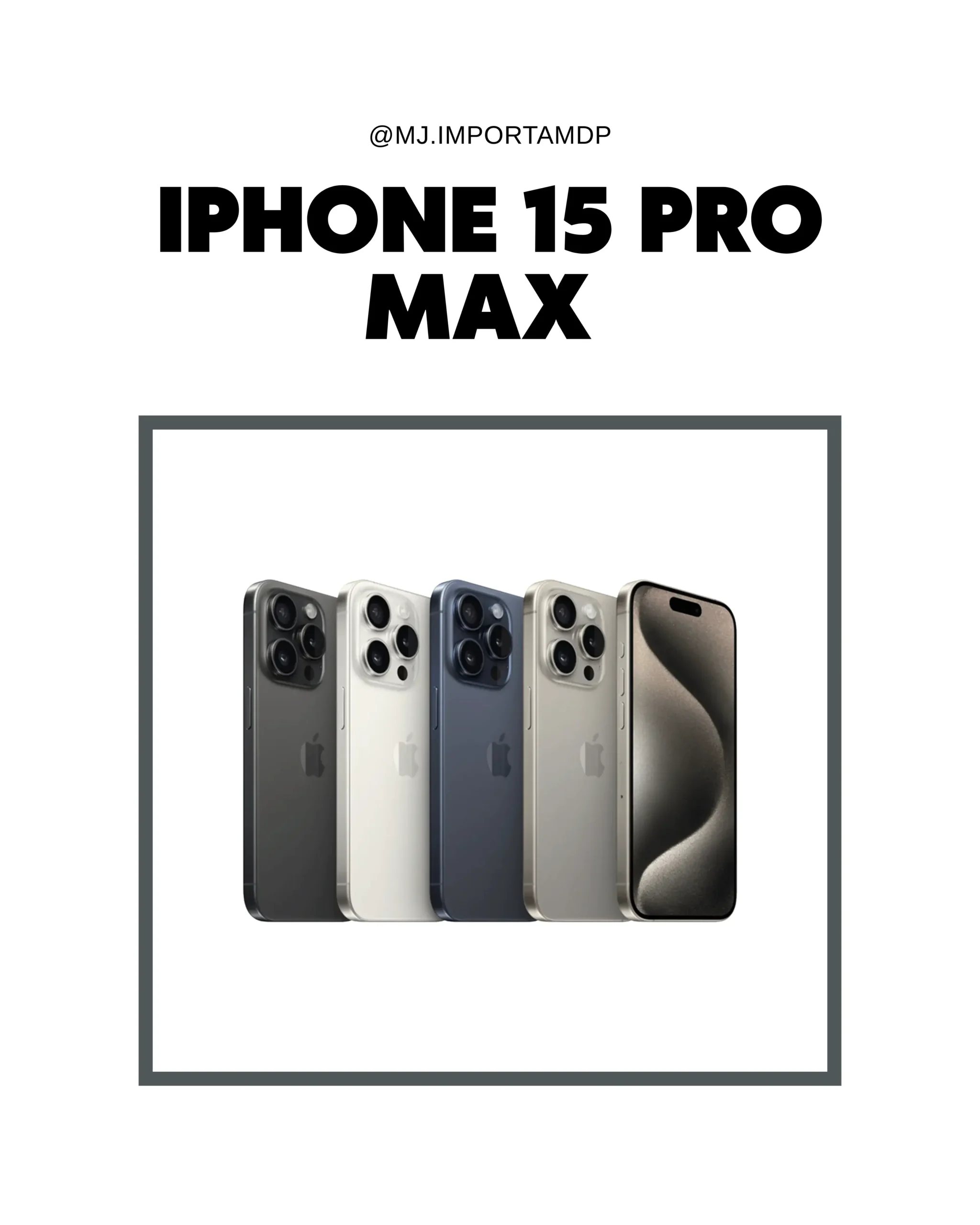 iPhone 15 Pro Max