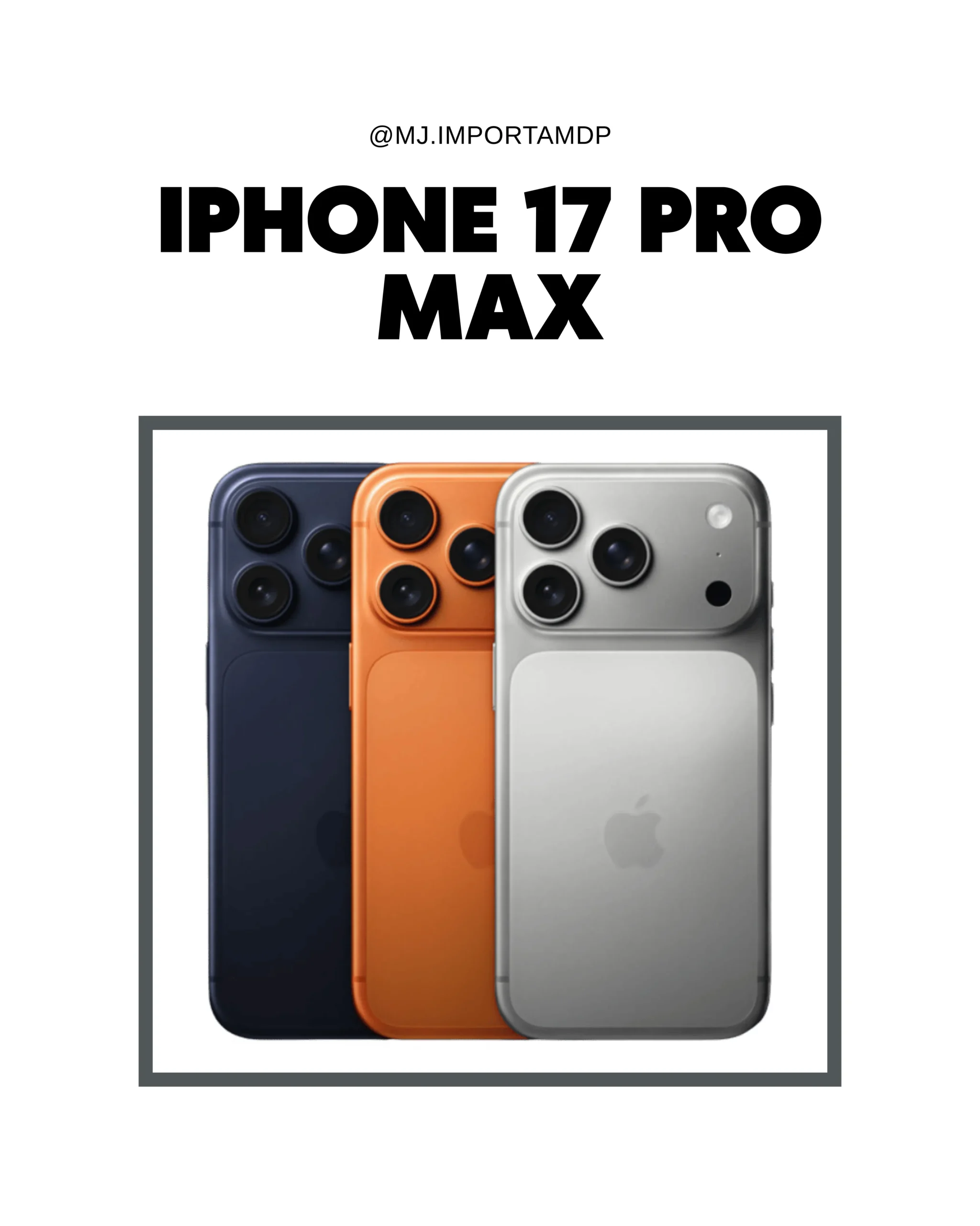 iPhone 17 Pro Max