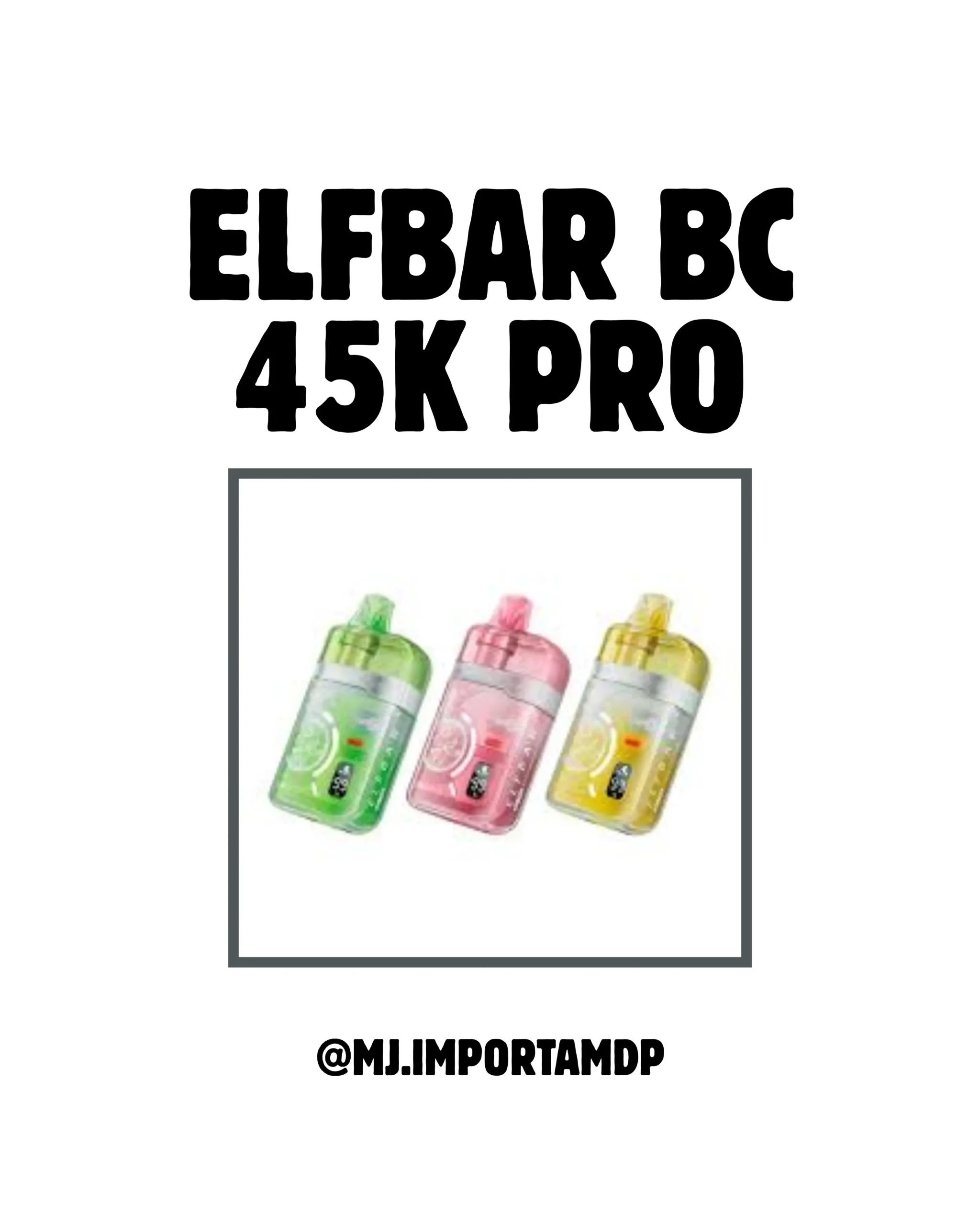 Vaper Elfbar BC 45k Pro